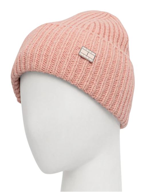Cappellino in lana rosa Tommy Jeans | AW0AW17905TIO